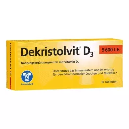 DEKRISTOLVIT D3 5600 NE tabletta, 30 db