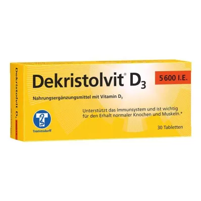 DEKRISTOLVIT D3 5600 NE tabletta, 30 db