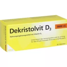 DEKRISTOLVIT D3 5600 NE tabletta, 60 db