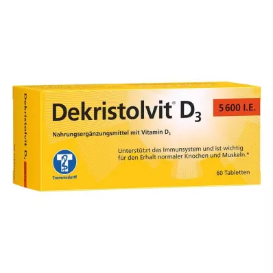 Dekristolvit D3 5600 NE tabletta, 60 db