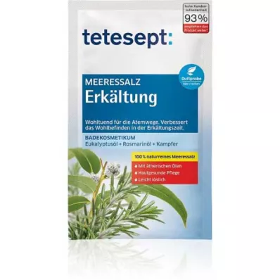 TETESEPT Fürdőolaj tengeri só hidegen, 80 g