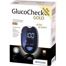 GLUCOCHECK GOLD Vércukorszintmérő készlet mg/dl, 1 db