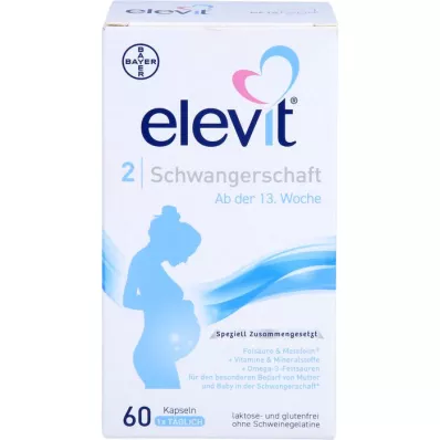 ELEVIT 2 terhességi lágy kapszula, 60 db