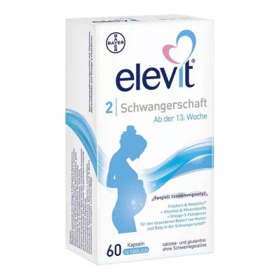 Elevit 2 terhességi lágy kapszula, 60 db