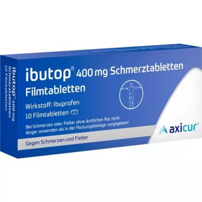 IBUTOP 400 mg fájdalomcsillapító tabletta filmtabletta, 10 db