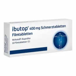 IBUTOP 400 mg fájdalomcsillapító tabletta filmtabletta, 10 db