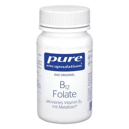 PURE ENCAPSULATIONS B12 folsav kapszula, 90 kapszula