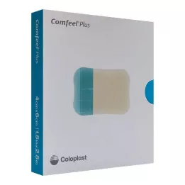 COMFEEL Plus rugalmas hidrokoll. kötszer 4x6 cm, 10 db