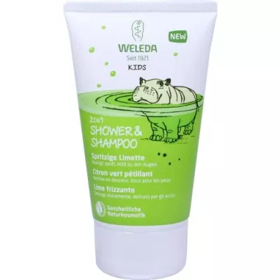 WELEDA Kids 2in1 Shower &amp; Shampoo fanyar lime, 150 ml