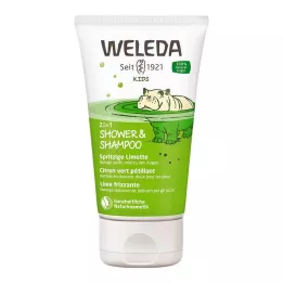 WELEDA Kids 2in1 Shower &amp; Shampoo fanyar lime, 150 ml