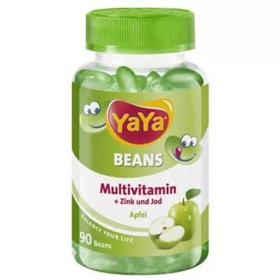 YAYA BEANS Alma cink és jód rágótabletta, 90 db
