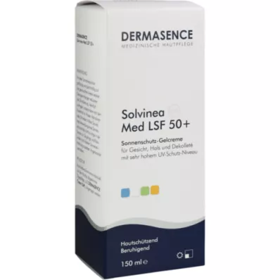 DERMASENCE Solvinea Med krém LSF 50+, 150 ml