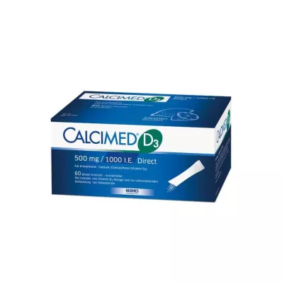 Calcimed D3 500 mg / 1000 NE direkt granulátum, 60 db Calcimed D3 500 mg / 1000 NE direkt granulátum, 60 db