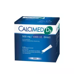 CALCIMED D3 500 mg/1000 I.E. Direct granulátum, 120 db