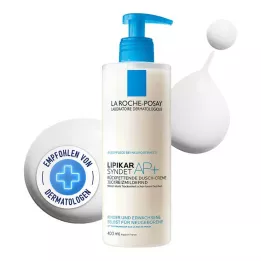 ROCHE-POSAY Lipikar Syndet AP+ tisztító krém gél, 400 ml