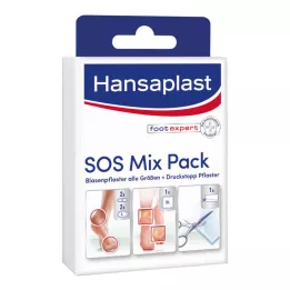 HANSAPLAST Hólyagos vakolat SOS Mix Pack, 6 db