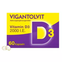 VIGANTOLVIT 2000 NE D3-vitamin lágy kapszula, 60 db