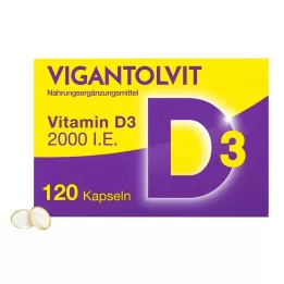 VIGANTOLVIT 2000 NE D3-vitamin lágy kapszula, 120 db