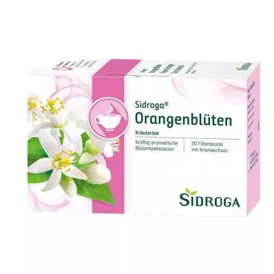 SIDROGA Narancsvirág tea szűrőzacskó, 20X1.2 g