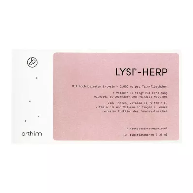 LYSI-HERP Ivóampullák, 10 db