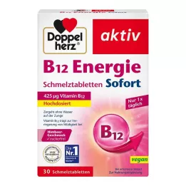DOPPELHERZ B12 Energy instant olvadó tabletta, 30 db