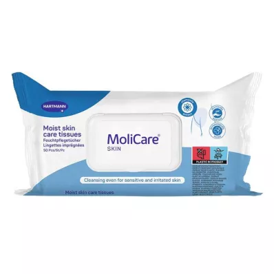 MoliCare® Skin nedves törlőkendők, 50 db MoliCare® Skin nedves törlőkendők, 50 db