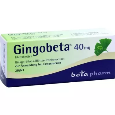 GINGOBETA 40 mg filmtabletta, 30 db
