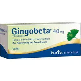 GINGOBETA 40 mg filmtabletta, 60 db
