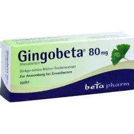 GINGOBETA 80 mg filmtabletta, 30 db