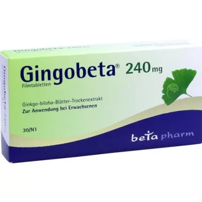 GINGOBETA 240 mg filmtabletta, 30 db