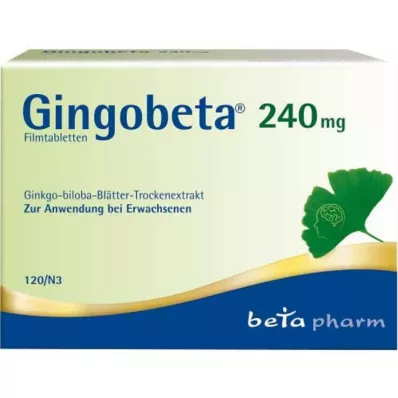 Gingobeta 240 mg filmtabletta, 120 db