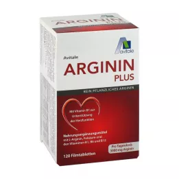 ARGININ PLUS B1+B6+B12+B12+folsav filmtabletta, 120 db