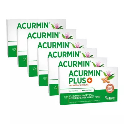 Acurmin Plus The Micellar Turmeric lágy kapszula, 360 db Acurmin Plus The Micellar Turmeric lágy kapszula, 360 db