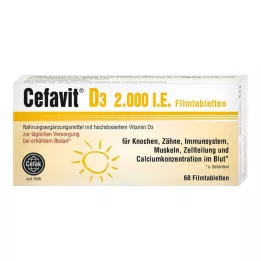 CEFAVIT D3 2000 NE filmtabletta, 60 db