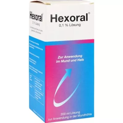 HEXORAL 0,1%-os oldat, 200 ml