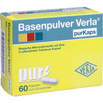 BASENPULVER Verla purKaps, 60 kapszula