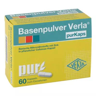 BASENPULVER Verla purKaps, 60 kapszula