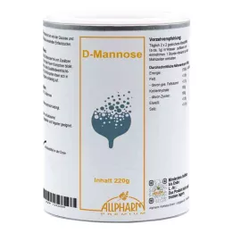 D-MANNOSE PULVER Tárolódoboz, 220 g