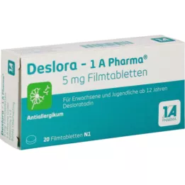 DESLORA-1A Pharma 5 mg filmtabletta, 20 db kapszula
