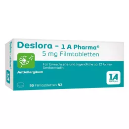 DESLORA-1A Pharma 5 mg filmtabletta, 50 db