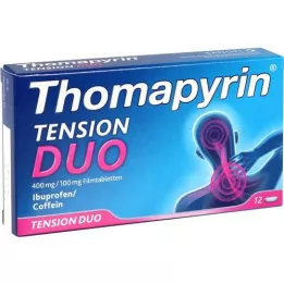THOMAPYRIN TENSION DUO 400 mg/100 mg filmtabletta, 12 db