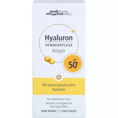 HYALURON SONNENPFLEGE Testápoló krém LSF 50+, 150 ml