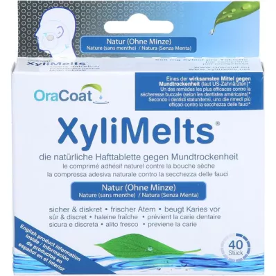 ORACOAT XyliMelts ragasztó tabletta menta nélkül, 40 db