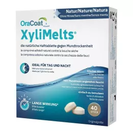 ORACOAT XyliMelts ragasztó tabletta menta nélkül, 40 db