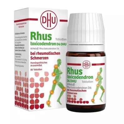 Rhus toxicodendron D6 DHU reumás fájdalom tabletta, 80 db