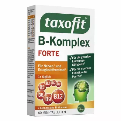 Taxofit B komplex tabletta, 40 db Taxofit B komplex tabletta, 40 db