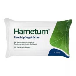 HAMETUM Nedves törlőkendő varázsmogyoróval, 12 db