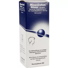 MINOXICUTAN Férfiak 50 mg/ml spray, 60 ml