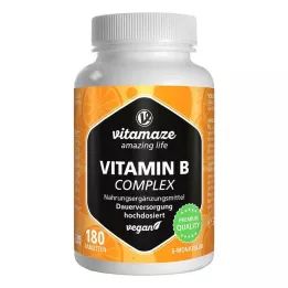 VITAMIN B COMPLEX nagy dózisú vegán tabletta, 180 db
