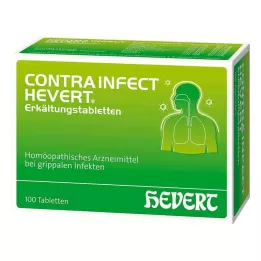 CONTRAINFECT Hevert hideg tabletta, 100 db